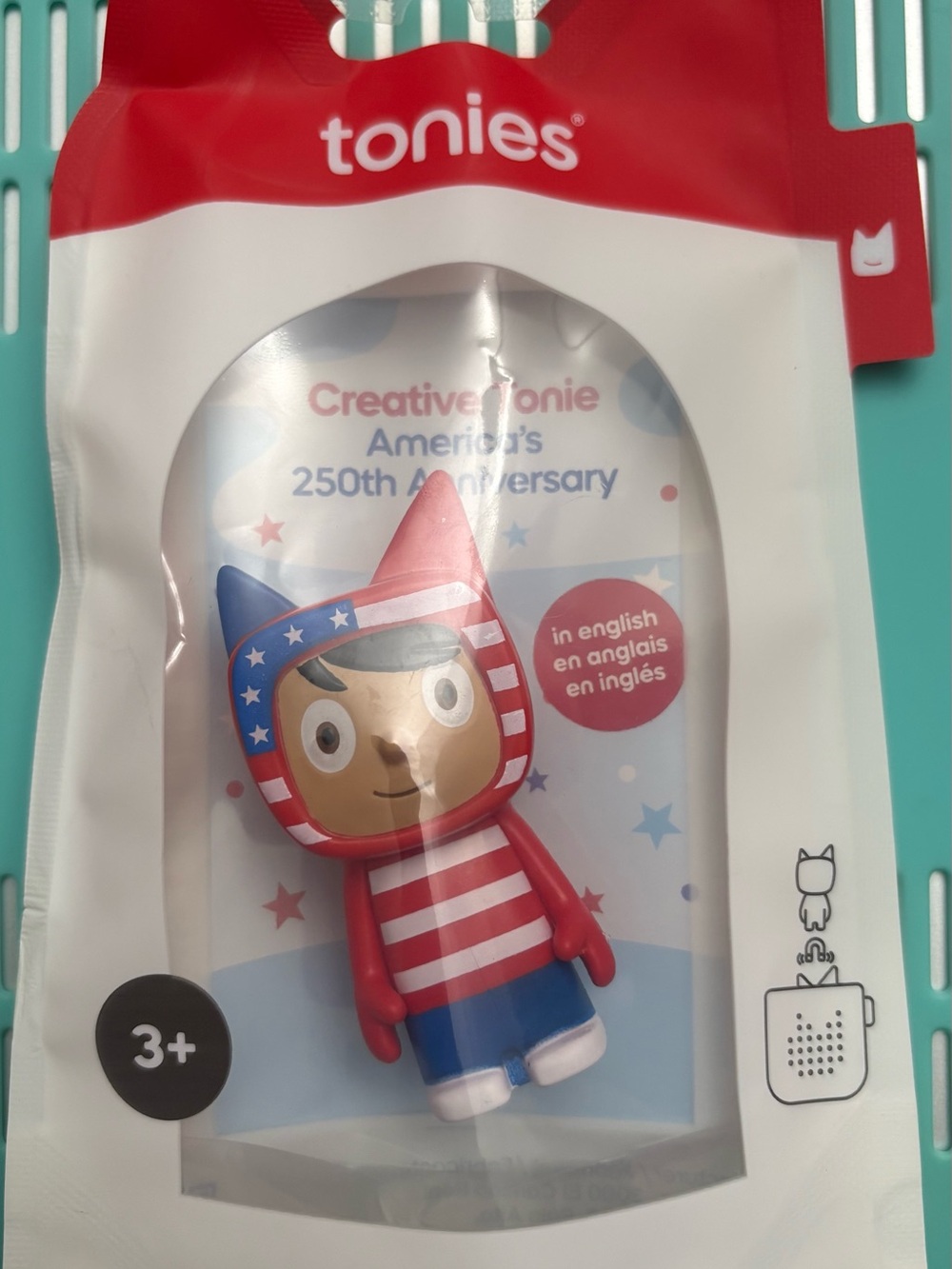 Tonies Creative Tonie - America's 250th Anniversary (Red, White & Blue)